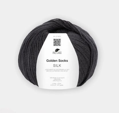 Golden Socks Silk | luksuriøs med silke