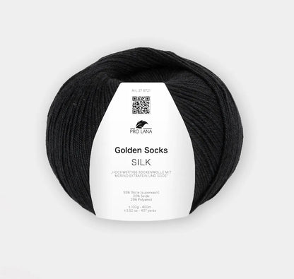 Golden Socks Silk | luksuriøs med silke