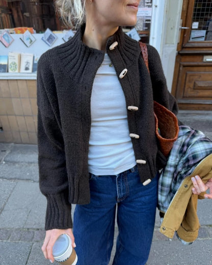 Hannah Jacket | Basic Jacke aus Atlas von Sandnes Garn