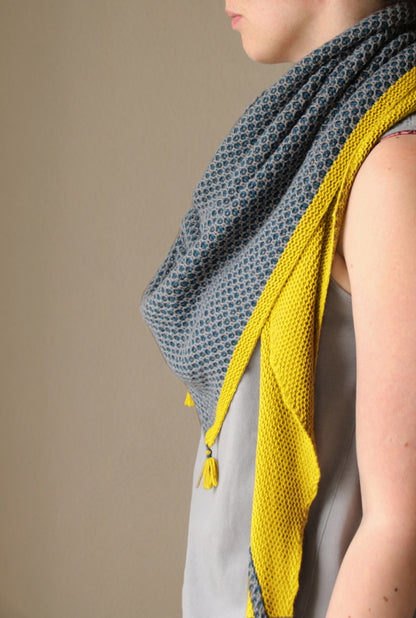 Helgoland scarf | in a set with printed instructions 