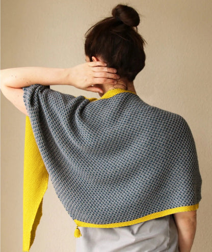 Helgoland scarf | in a set with printed instructions 