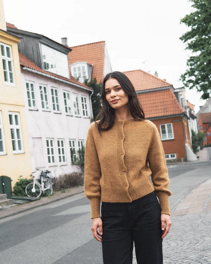 Johanne Cardigan | elegant and basic made of Merino and Soft Silk Mohair