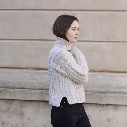 Chunky Cable Sweater (PDF) - pattern