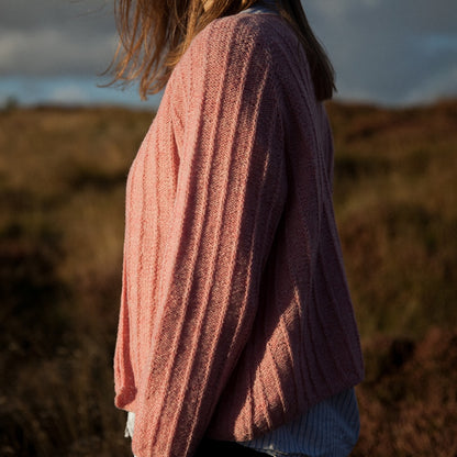 Cardigan No. 11 | Streifenjacke zum Wenden aus Le Petit Lambswool von Biches & Bûches