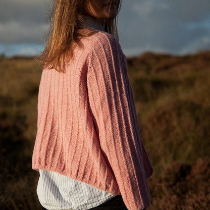 Cardigan No. 11 | Streifenjacke zum Wenden aus Le Petit Lambswool von Biches & Bûches