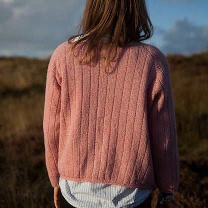 Cardigan No. 11 | Streifenjacke zum Wenden aus Le Petit Lambswool von Biches & Bûches