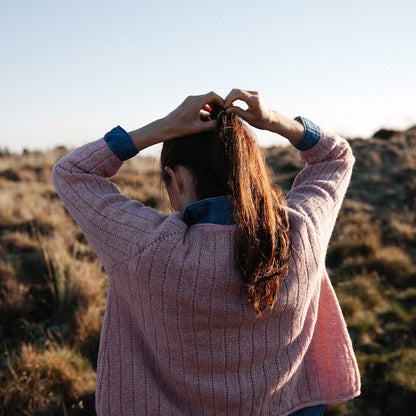 Cardigan No. 11 | Streifenjacke zum Wenden aus Le Petit Lambswool von Biches & Bûches