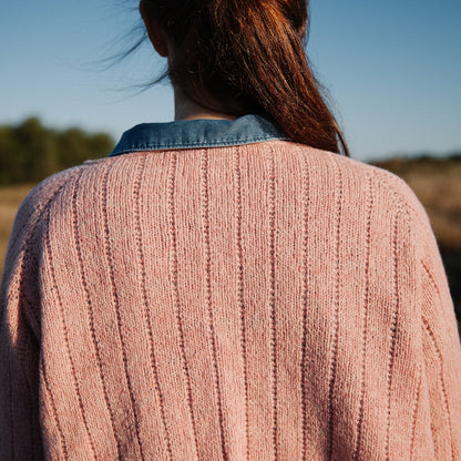 Cardigan No. 11 | Streifenjacke zum Wenden aus Le Petit Lambswool von Biches & Bûches