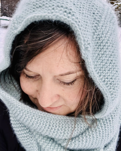 Hygge Hood | praktischer Begleiter aus Brisa von BC Garn