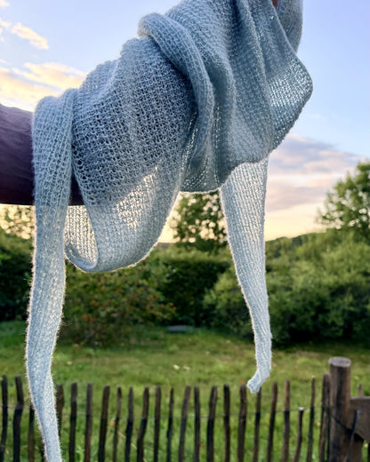 Pearl Whisper-tørklæde | ekstremt blødt af Prime fra Cardiff Cashmere