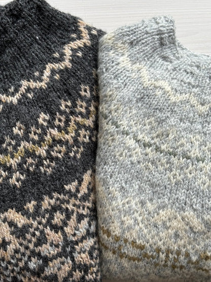Norwegian Mountain Sweater | classic pattern in Le Lambswool by Biches & Bûches