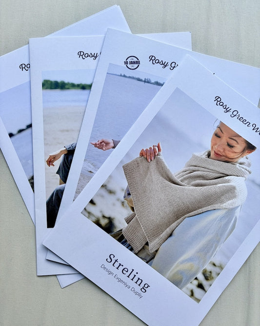 Instructieset 1 | 4 gedrukte instructies van Rosy Green Wool