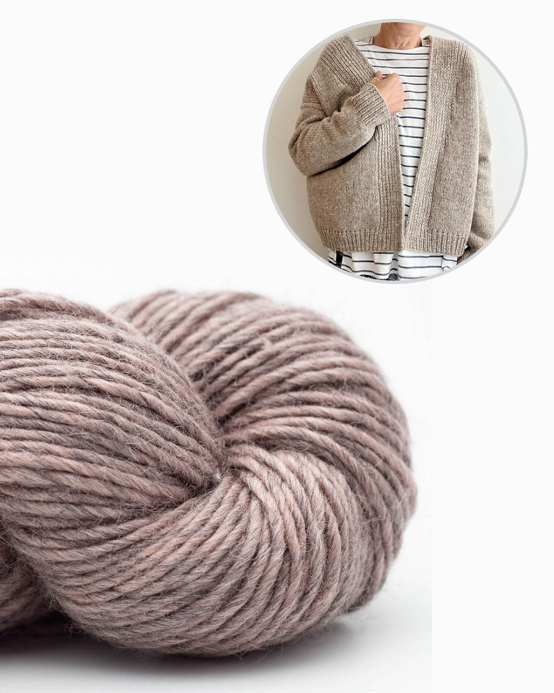 Isabell Kraemer Kallias Cardigan aus Wild Wool dawdle