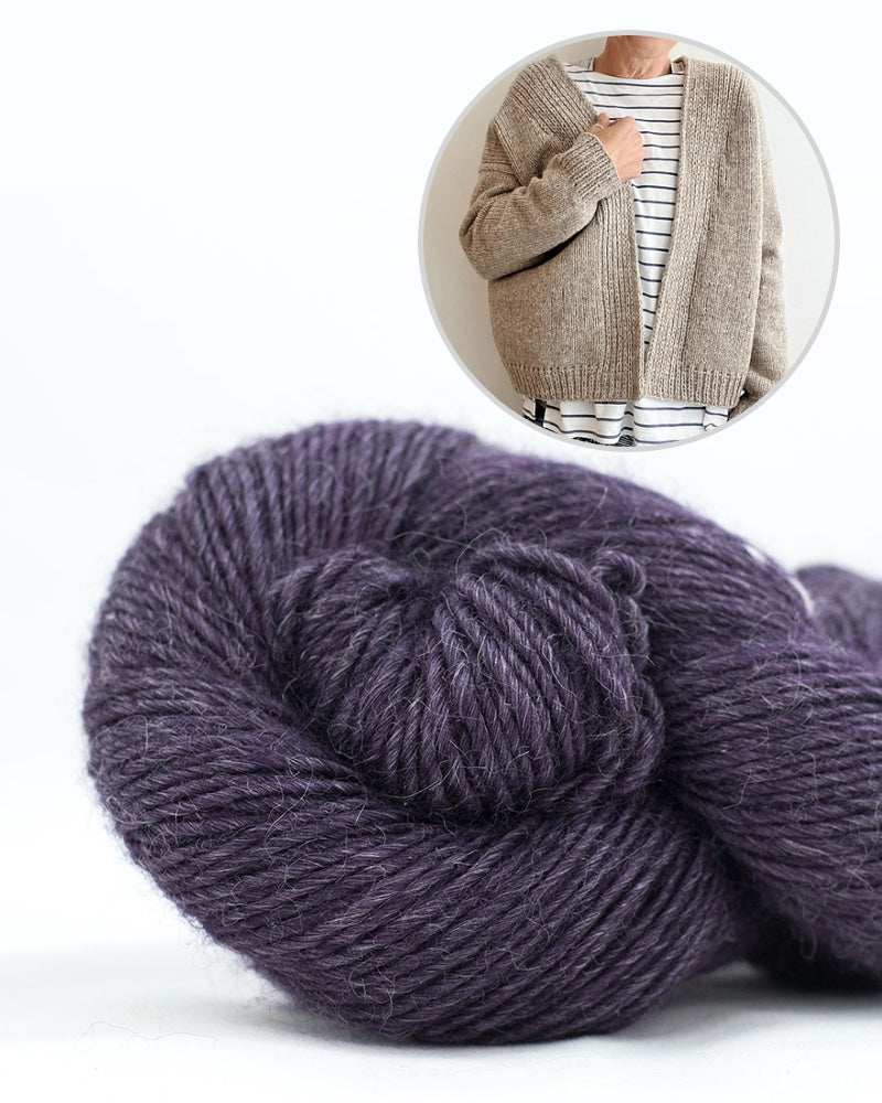 Isabell Kraemer Kallias Cardigan aus Wild Wool mooche
