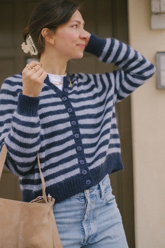 Cardigan In My Stripes Era | L'amour des rayures d'Helene et Edith de Novita