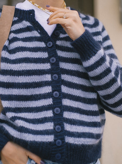 Cardigan In My Stripes Era | L'amour des rayures d'Helene et Edith de Novita