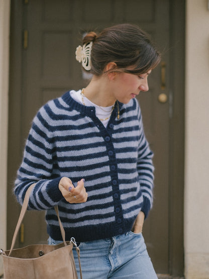 Cardigan In My Stripes Era | L'amour des rayures d'Helene et Edith de Novita