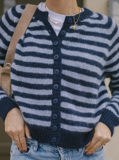 Cardigan In My Stripes Era | L'amour des rayures d'Helene et Edith de Novita