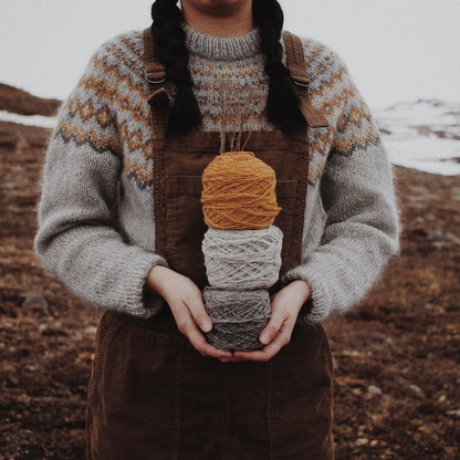 Arctic Spring Sweater | til evigt brug i Le Petit Lambswool og Le Petit Silk & Mohair fra Biches & Bûches