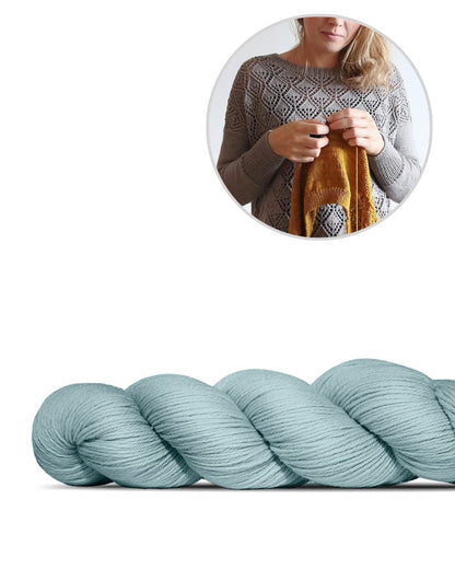 Let it Fall Sweater | mit schönem Muster aus Cheeky Merino Joy