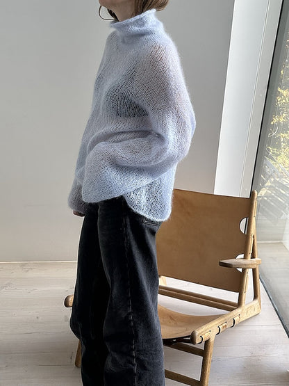 Light Loop High Neck | kevyt ja rento, valmistettu Le Petit Silk & Mohair -langasta, Biches & Bûches
