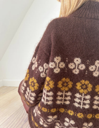 Mona Sweater | Flowerpower aus Tynn Peer Gynt und Tynn Silk Mohair von Sandnes Garn