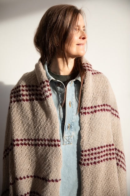Morning Dust Scarf | enchanting cloth made from Le Petit Lambswool by Biches & Bûches