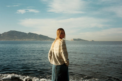 Norwegian Mountain Sweater | classic pattern in Le Lambswool by Biches & Bûches