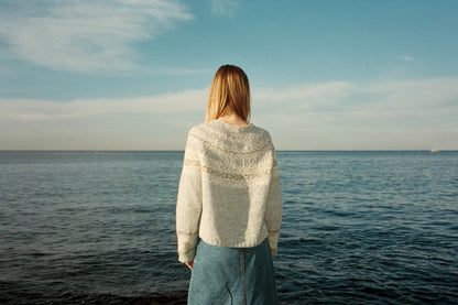 Norwegian Mountain Sweater | classic pattern in Le Lambswool by Biches & Bûches