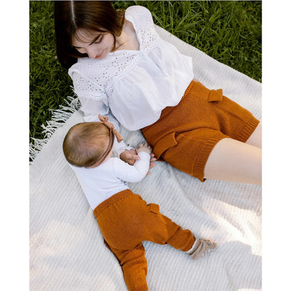 Mirror Knits - One for Mini, one for Me | partner knitting for mom and baby