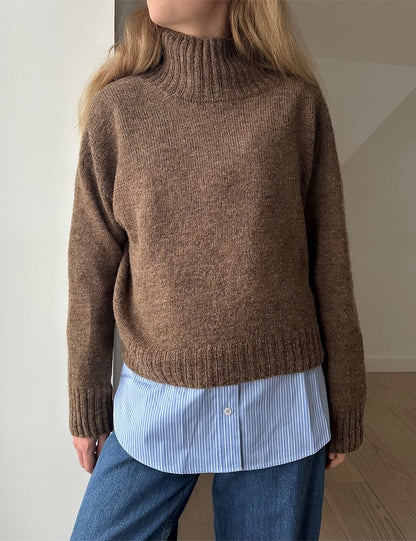 Note Sweater | kashmirpullover fra dine drømme med Cashmere fra Sandnes Garn