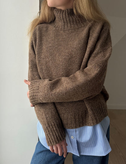 Note Sweater | kashmirpullover fra dine drømme med Cashmere fra Sandnes Garn
