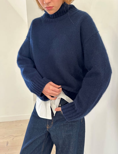 Note Sweater | kashmirpullover fra dine drømme med Cashmere fra Sandnes Garn