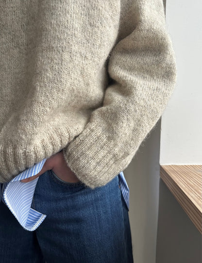 Note Sweater | kashmirpullover fra dine drømme med Cashmere fra Sandnes Garn