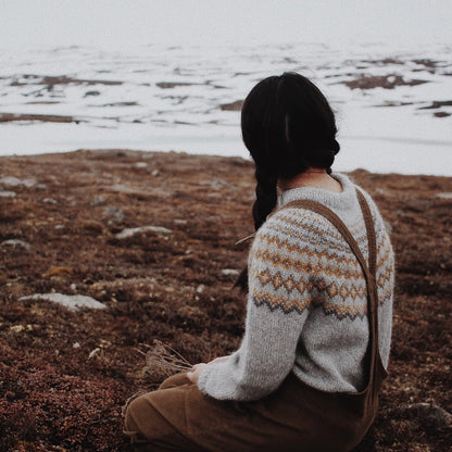 Arctic Spring Sweater | til evigt brug i Le Petit Lambswool og Le Petit Silk & Mohair fra Biches & Bûches