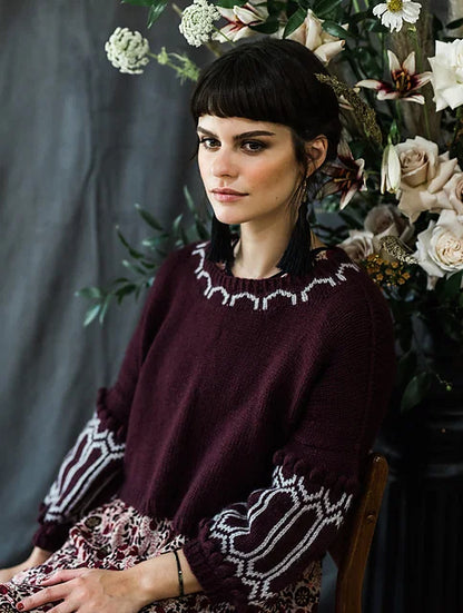 Willowwood-blus | mjuk och fin av Far från Woolfolk