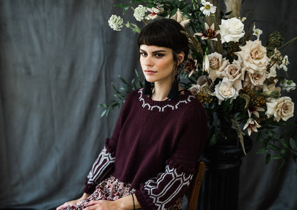 Willowwood-blus | mjuk och fin av Far från Woolfolk
