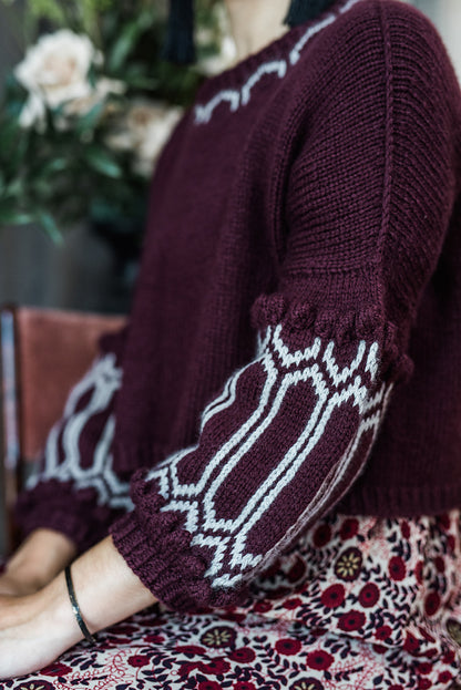 Willowwood-blus | mjuk och fin av Far från Woolfolk