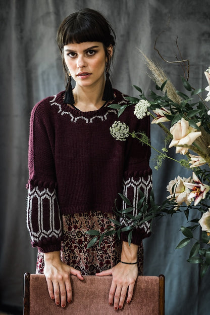 Willowwood-blus | mjuk och fin av Far från Woolfolk