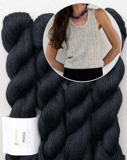 Pinstripe Tank | airy delicate stripes from Pinta by Pascuali