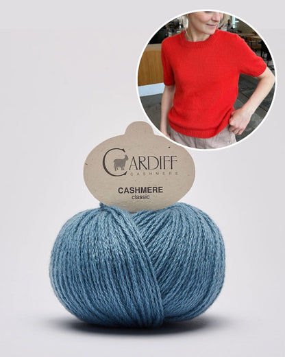 Poppy Tee | fantastisch weiches Shirt mit Classic Cashmere von Cardiff