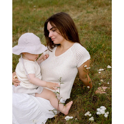 Mirror Knits - One for Mini, one for Me | partner knitting for mom and baby