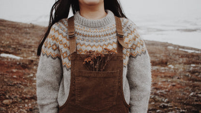 Arctic Spring Sweater | til evigt brug i Le Petit Lambswool og Le Petit Silk & Mohair fra Biches & Bûches