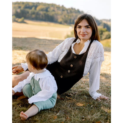 Mirror Knits - One for Mini, one for Me | partner knitting for mom and baby