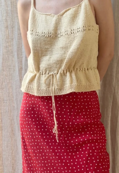 Seaside Summeri topp | vabalt kroogitud topp Le Petit Organic Cotton’ist firmalt Biches & Bûches