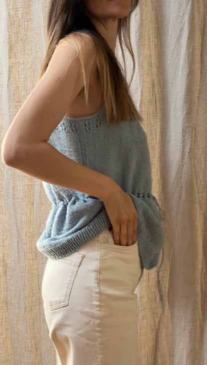 Seaside Summeri topp | vabalt kroogitud topp Le Petit Organic Cotton’ist firmalt Biches & Bûches