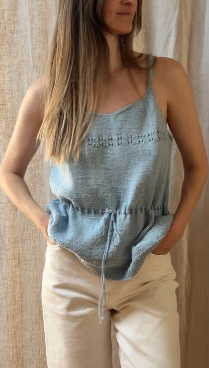 Seaside Summeri topp | vabalt kroogitud topp Le Petit Organic Cotton’ist firmalt Biches & Bûches
