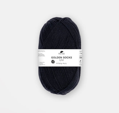 Golden Socks Uni 4-fach | klassisk sokkegarn i strålende farver