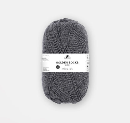 Golden Socks Uni 4-fach | klassisk sokkegarn i strålende farver