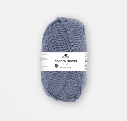 Golden Socks Uni 4-fach | klassisk sokkegarn i strålende farver